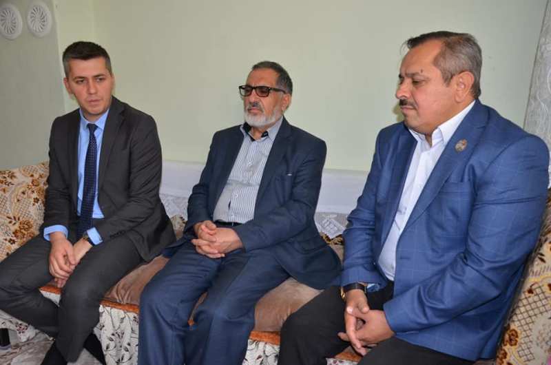 Kaymakamımız Bayramda Şehit ve Gazi Ailelerini Yalnız Bırakmadı