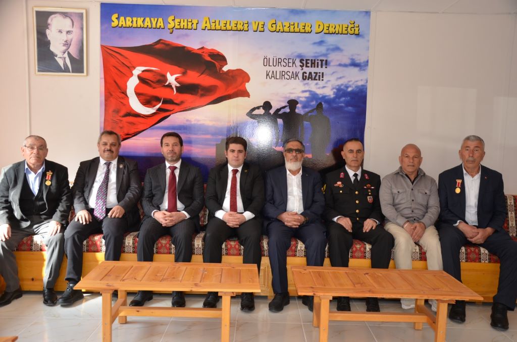Çanakkale Zaferi'nin 110'uncu yıl dönümü ve 18 Mart Şehitleri Anma Günü Dolayısıyla Şehit Aileleri Sosyal Yardımlaşma ve Dayanışma Derneğine Ziyaret